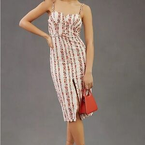 Anthropologie Sweetheart Midi Dress// Size 6